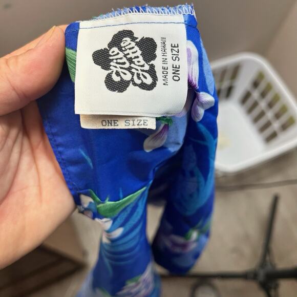 Vintage Hilo Hattie Sarong Skirt Floral Tropical Hawaiian Wrap Cover Up OS - Picture 6 of 6